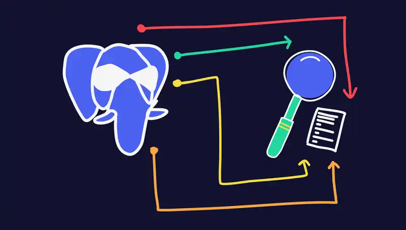 image for 'Efficiently searching text using postgres'