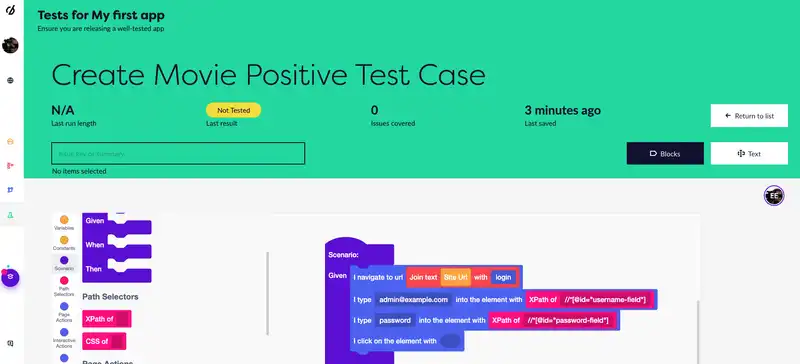 Codebots Platform Written Tests