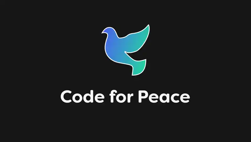 image for 'Coding a peaceful and sustainable world'