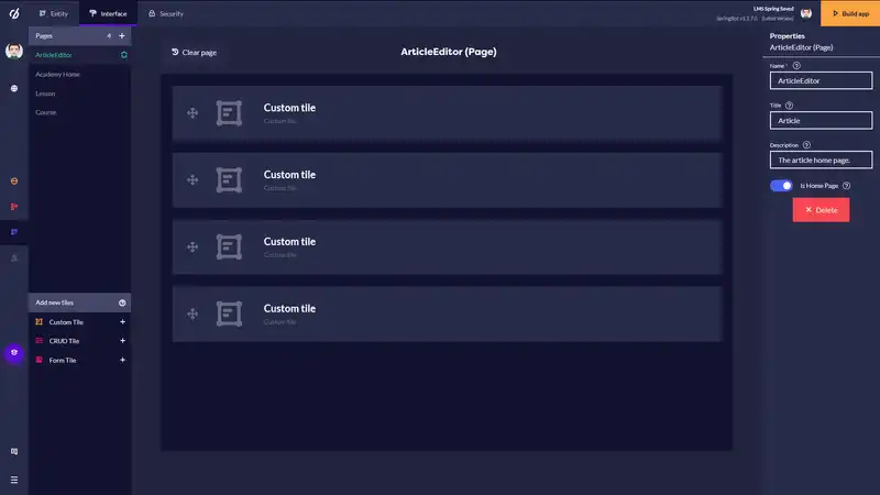 LMS UI Diagram