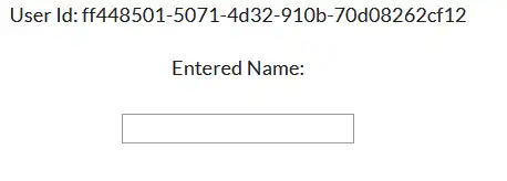 Global state textfield component example
