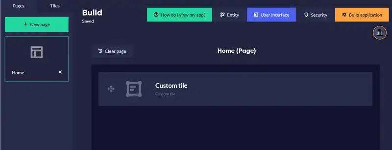 Diagram for the ui model