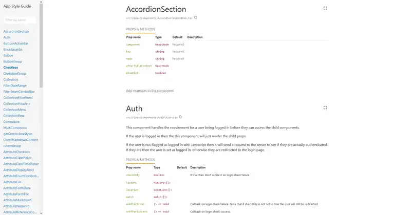 React Styleguidist