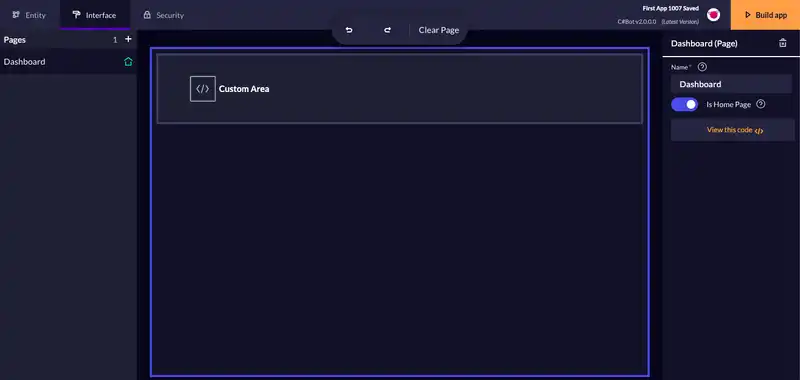 UI custom tile example