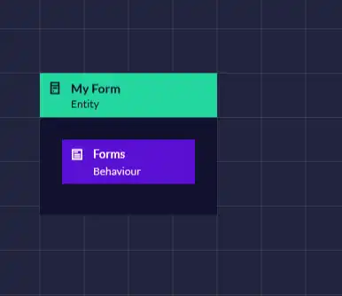 An entity with a single form extension on it