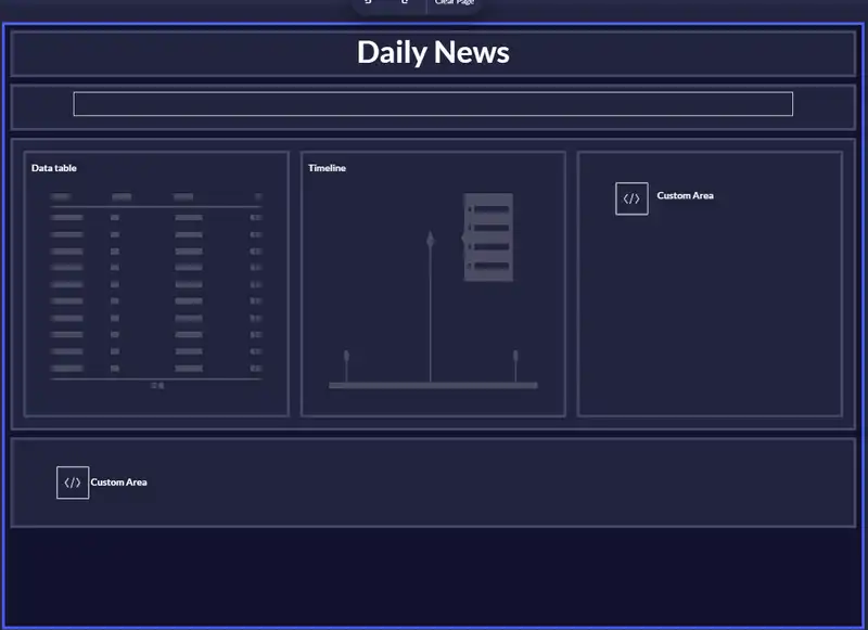 Layout example